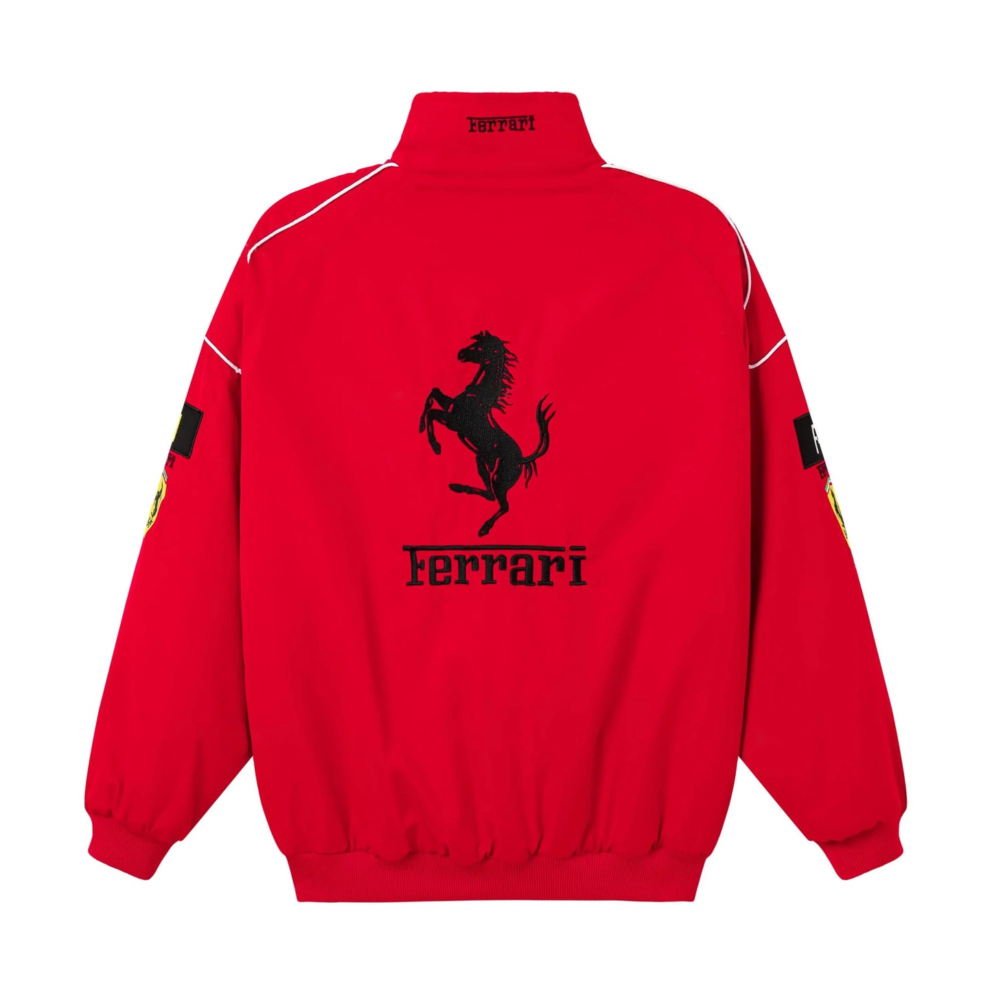 Retro F1 Racing Jacket - Red