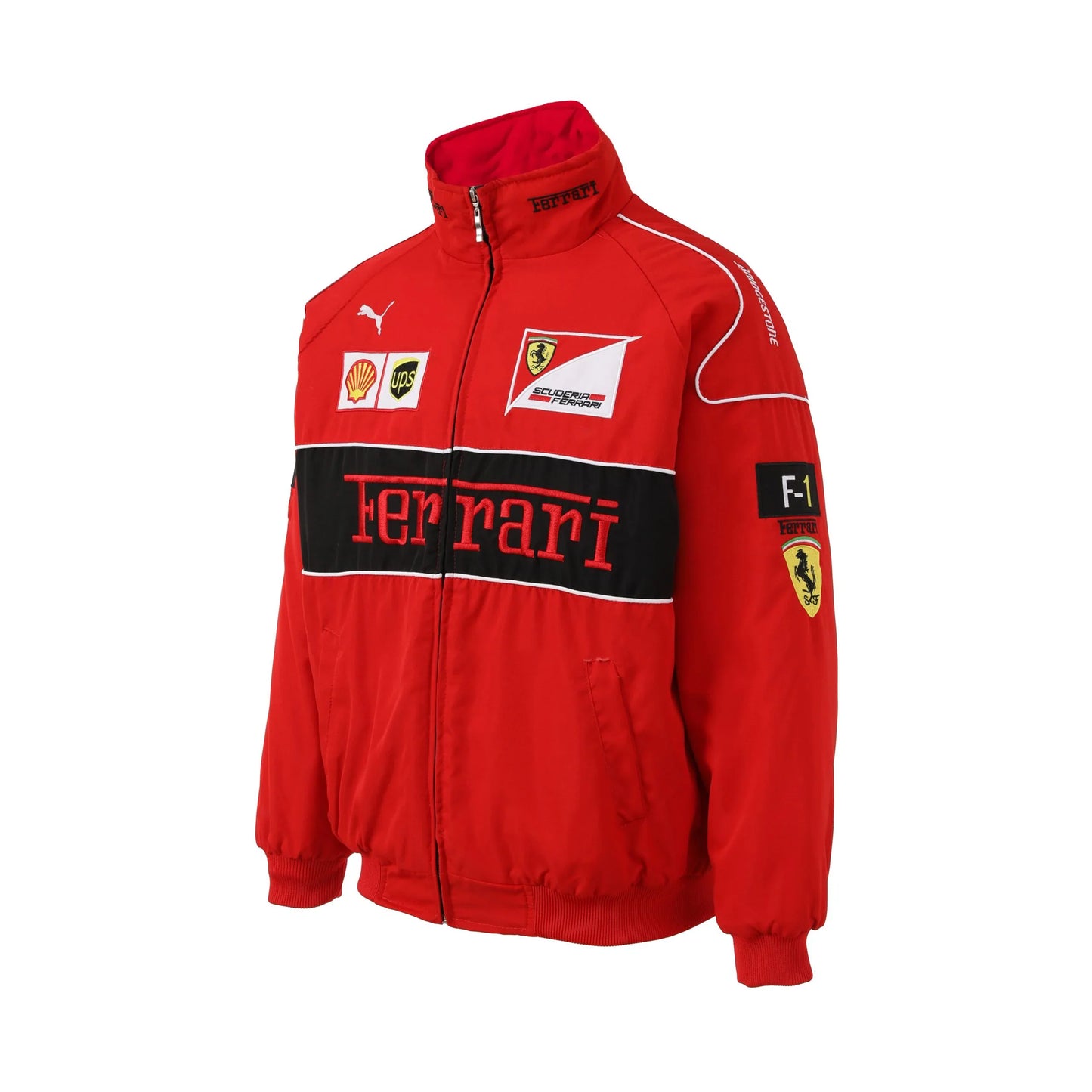 Retro F1 Racing Jacket - Red