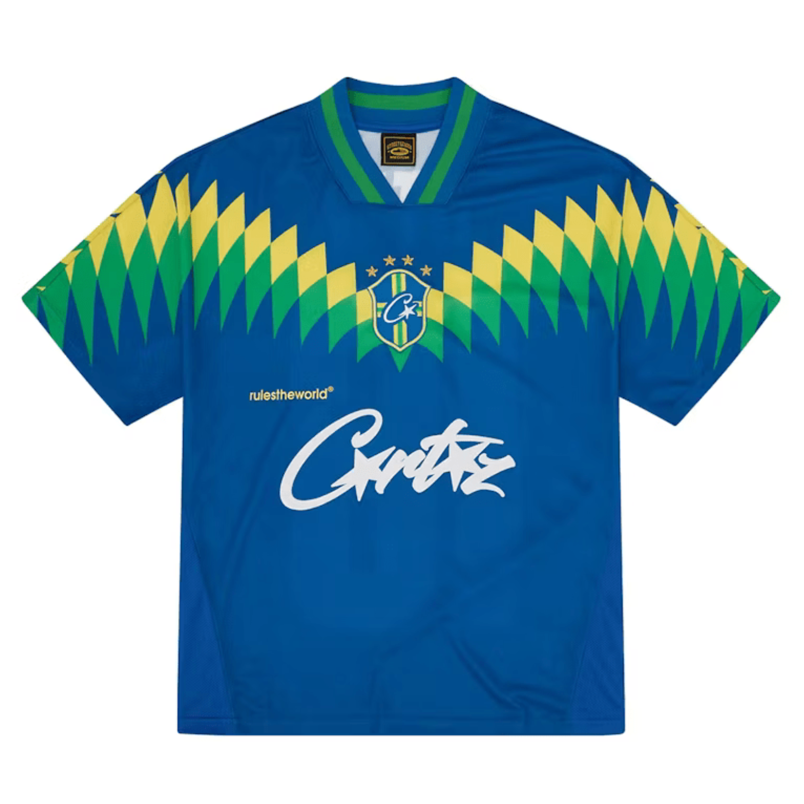 Corteiz Club America Brasil Jersey Blue HYPCOURT