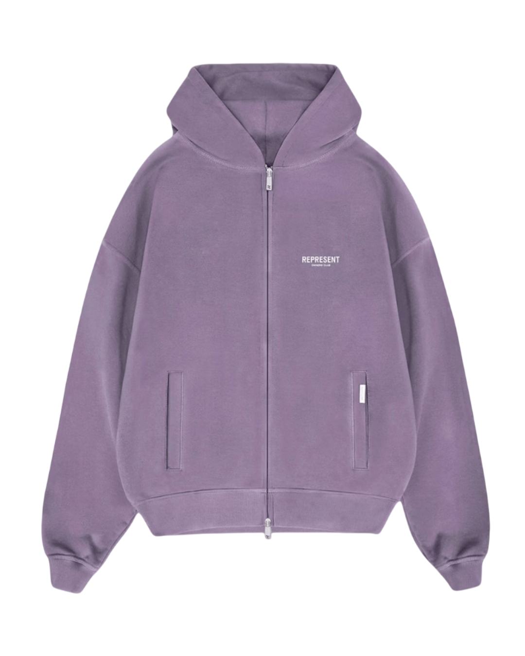 Represent Owners Club Zip Hoodie Vintage Violet