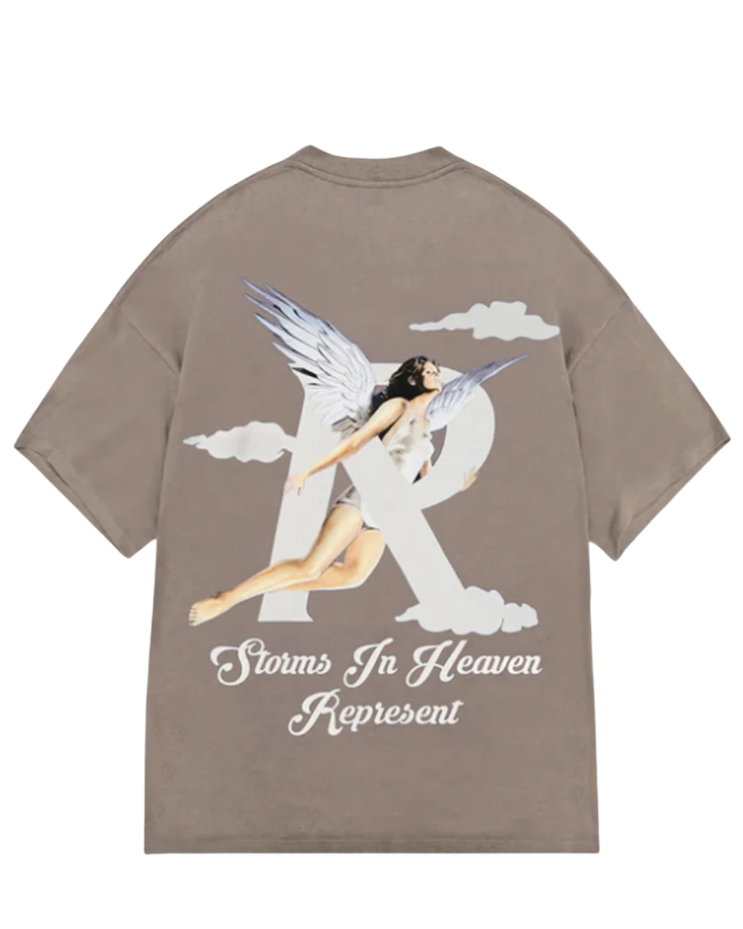 Represent Storms In Heaven T-shirt - Mushroom