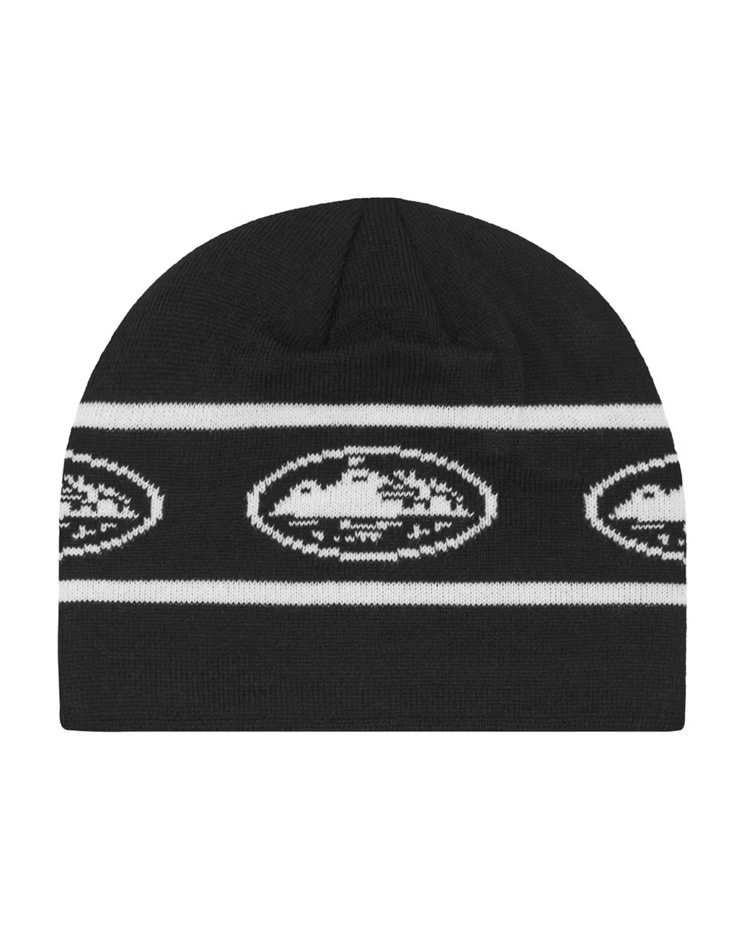 Corteiz Repeat Alcatraz Beanie - 'Black'