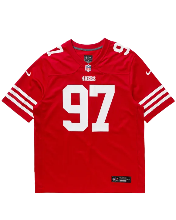 NFL San Francisco 49ers Home Game Jersey Nick Bosa 97 HYPCOURT