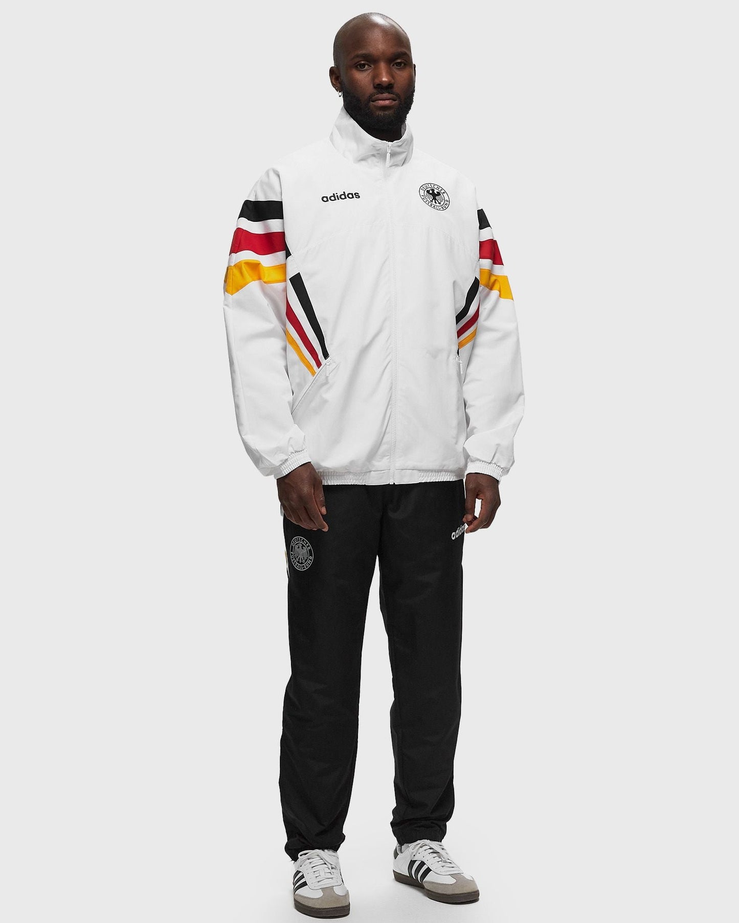 Germany '96 Vintage Windbreaker - 'White'