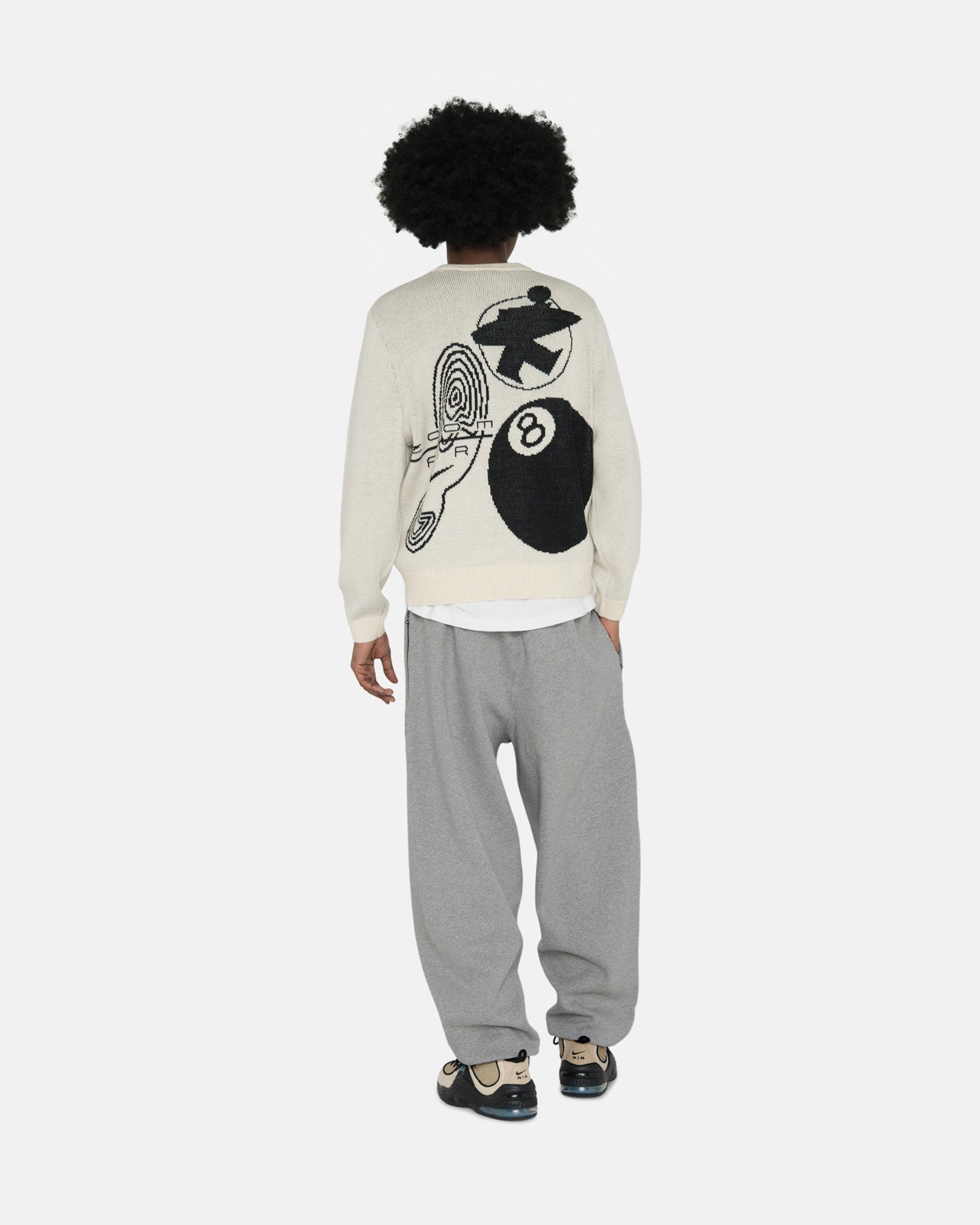 Stussy x Nike Icon Knit Sweater - 'Natural'