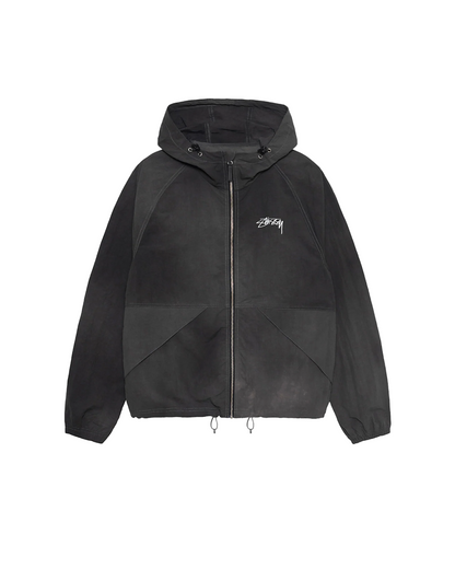 STUSSY WAVE DYE BEACH SHELL JACKET