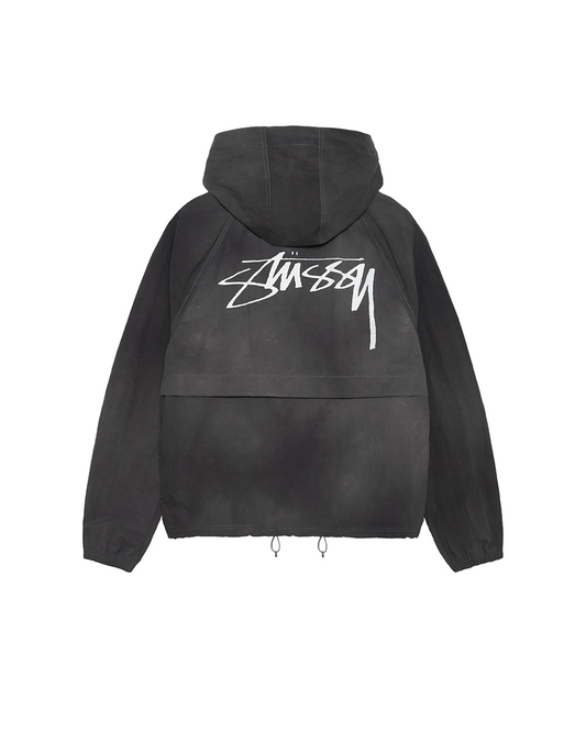 STUSSY WAVE DYE BEACH SHELL JACKET