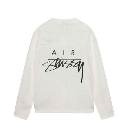 Nike x Stussy Long Sleeve Mesh Jersey Sail