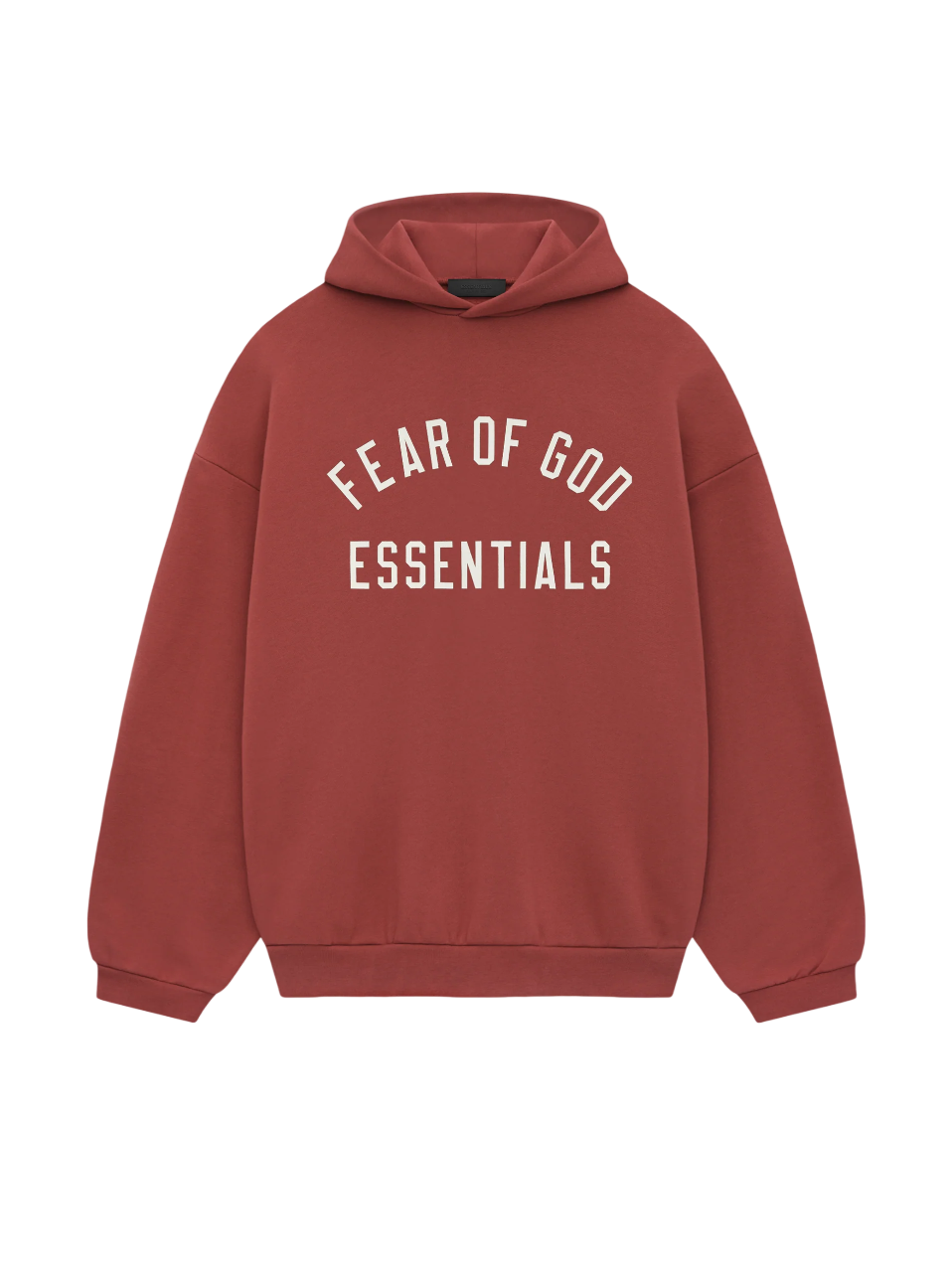 Fear of God ESSENTIALS Fleece Hoodie - Red