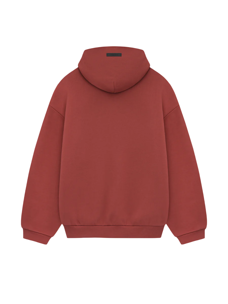 Fear of God ESSENTIALS Fleece Hoodie - Red