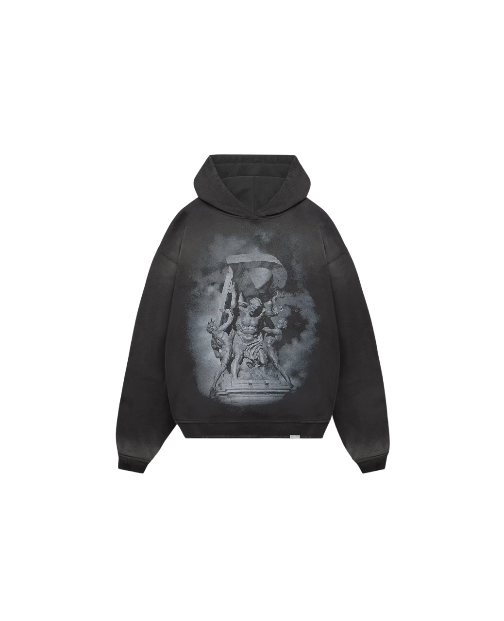 Represent Atlas Hoodie | Stained Black