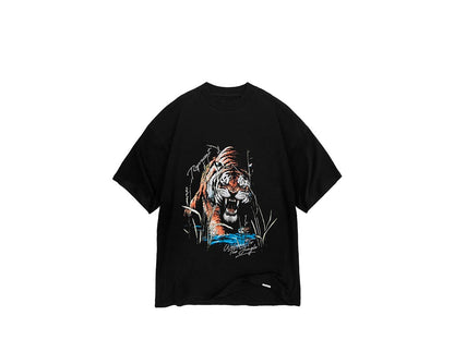 Represent Welcome To The Jungle T-Shirt Off Black