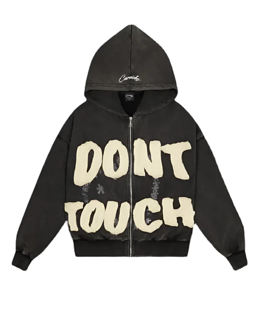 Carsicko Don’t Touch Hoodie Grey