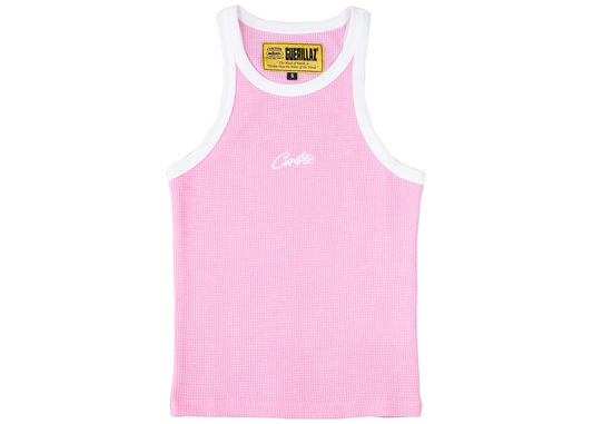 Corteiz Allstarz Contrast Tank Top (Women's) Pink