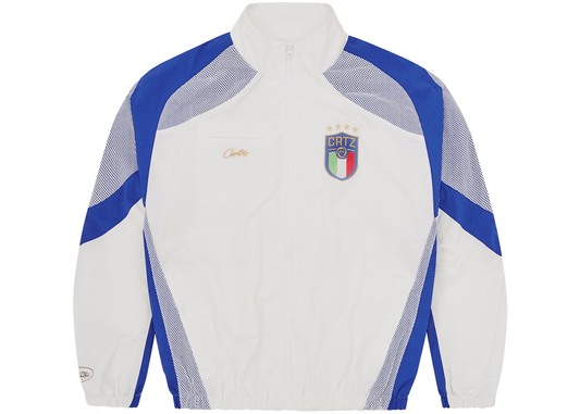 Corteiz Italia Shuku Jacket White/Blue