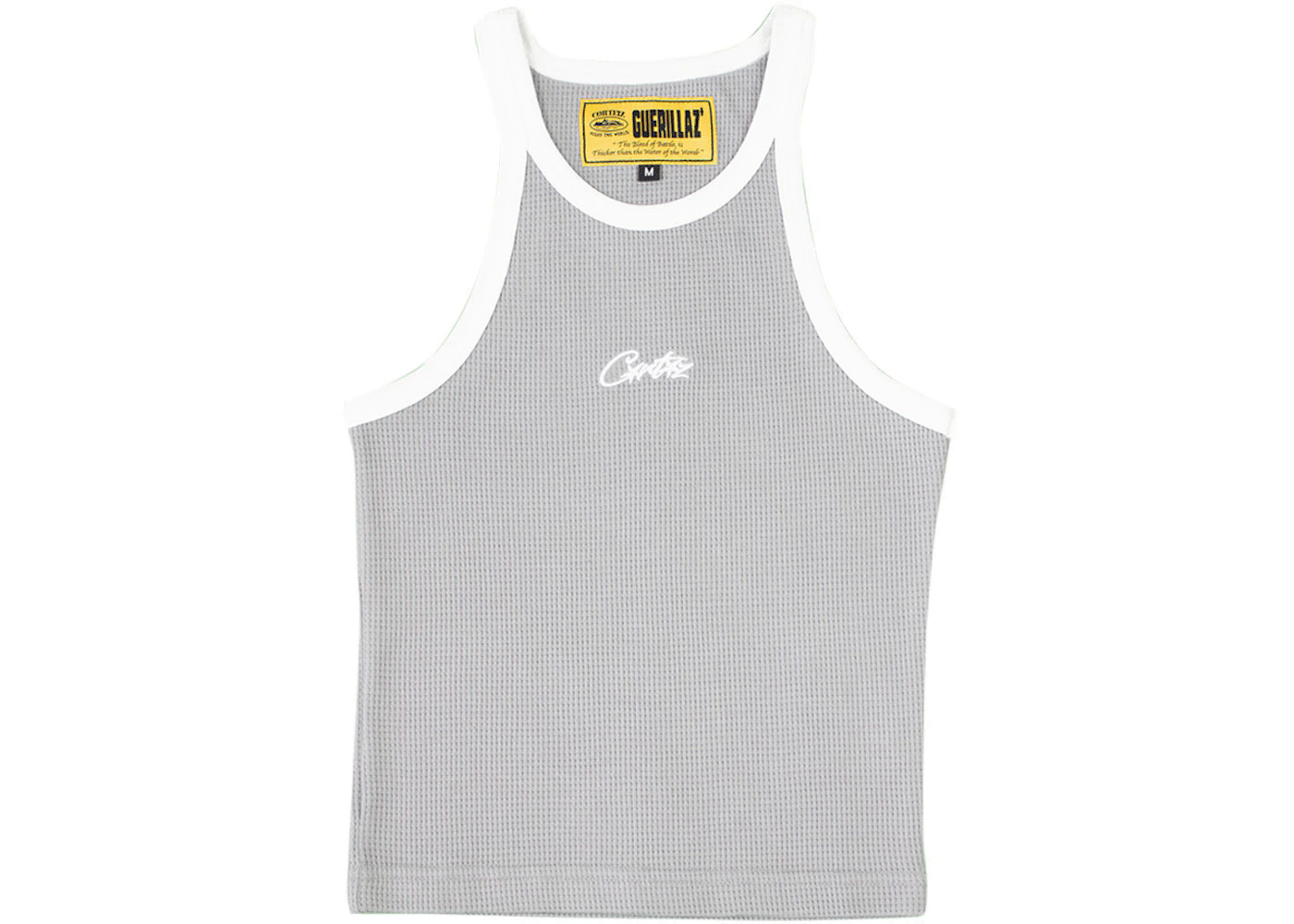 Corteiz Allstarz Contrast Tank Top (Women's) Grey/White