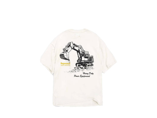 Represent Design & Construction T-Shirt Flat White