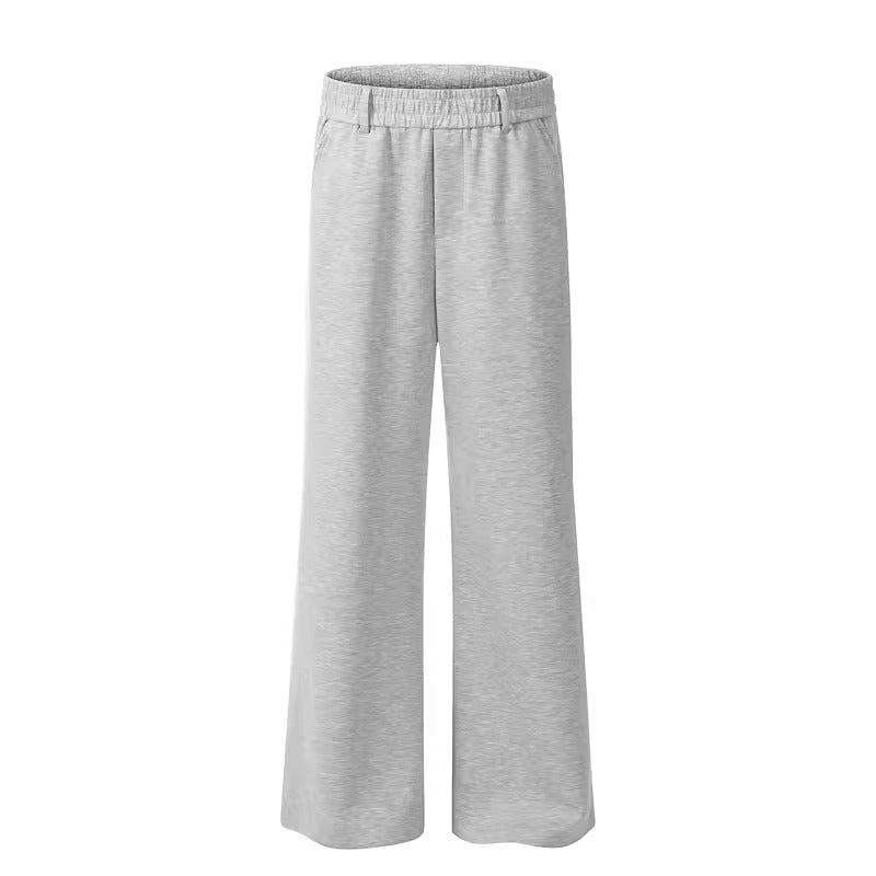 HYPCOURT OVERSIZED LOOSE JOGGERS - GREY