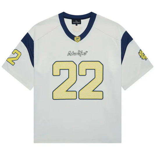 Broken Planet Football Jersey White/Blue