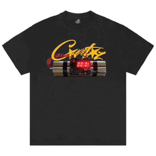 CORTEIZ OG TIMEBOMB TEE BLACK