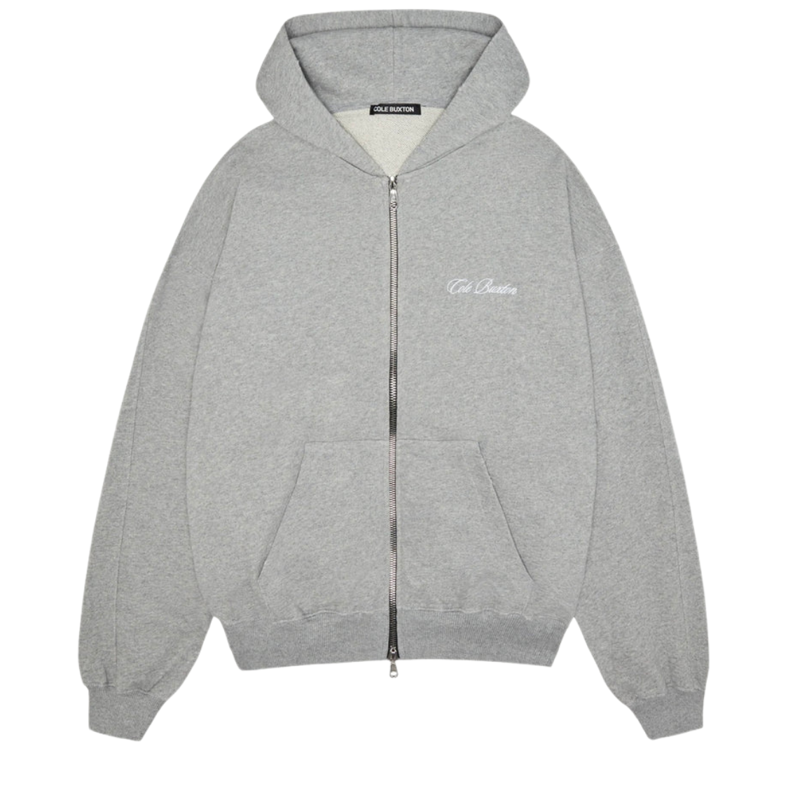 COLE BUXTON ZIP-UP HOODIE - GREY