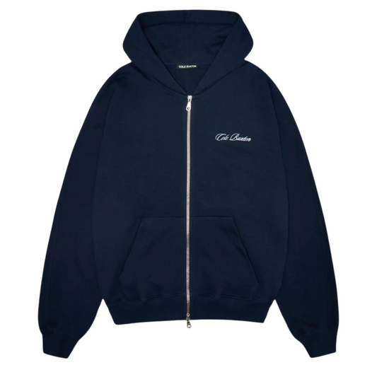 COLE BUXTON ZIP-UP HOODIE - NAVY