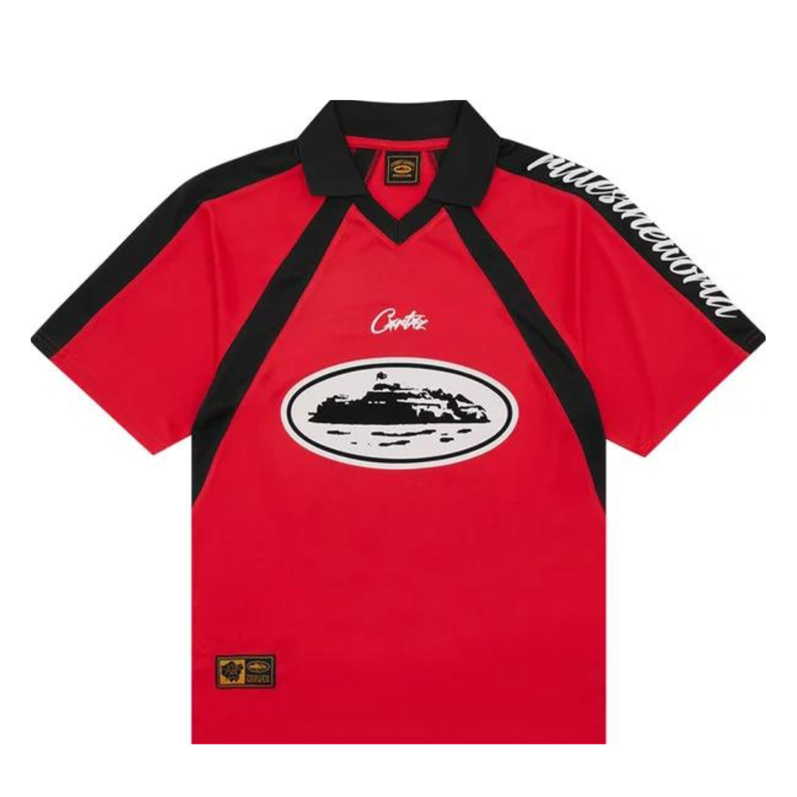 Corteiz Alcatraz Football Jersey 'Red'