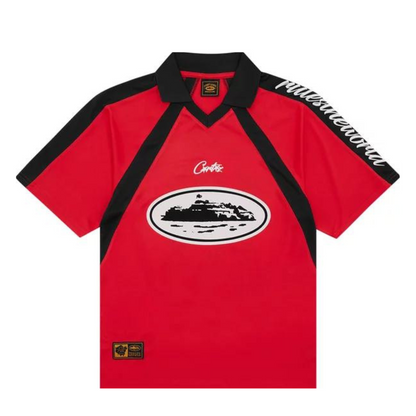 Corteiz Alcatraz Football Jersey 'Red'