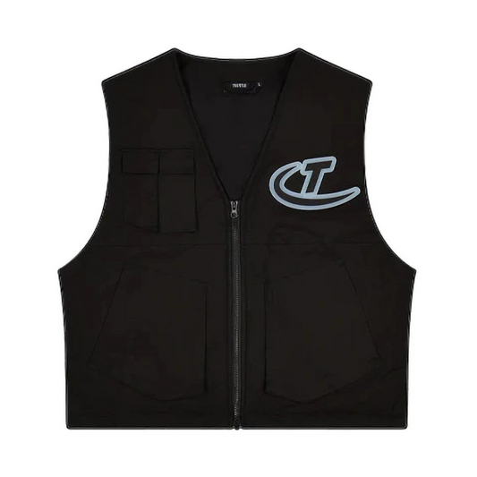 Trapstar Hyperdrive Pocket Vest Black