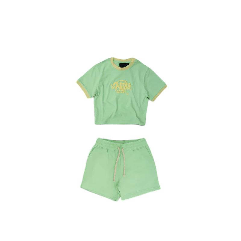 SYNAWORLD SYNA WOMEN'S TEAM TWINSET (MINT GREEN)