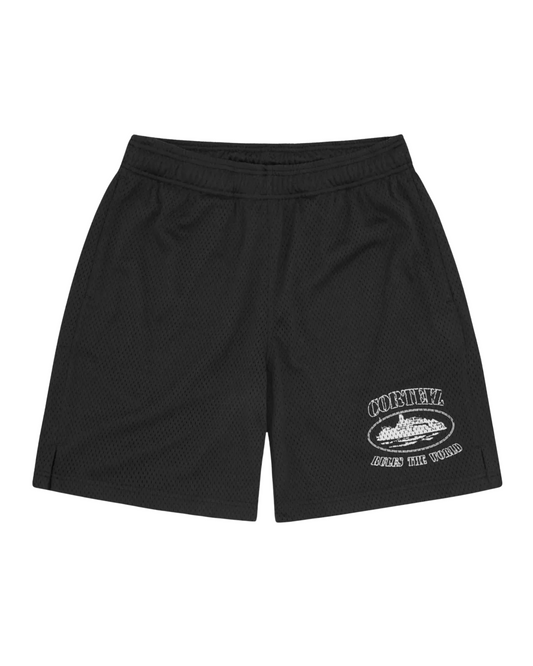 Corteiz RTW Mesh Shorts - 'Black'