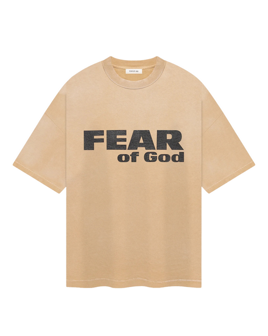 Fear of God Relaxed Fear Is Gone Tee - 'Camel'