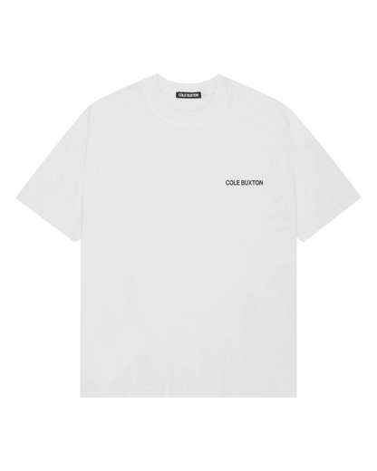 Cole Buxton CB Sportswear T-shirt - 'Vintage White'