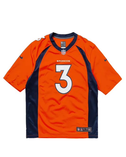 NFL Denver Broncos Russell Wilson 3 Home Game Jersey