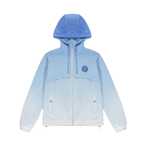 TRAPSTAR IRONGATE T WINDBREAKER - GRADIENT BLUE