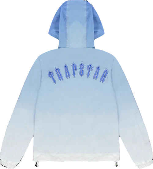 TRAPSTAR IRONGATE T WINDBREAKER - GRADIENT BLUE