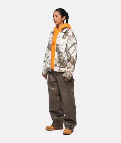Stussy Zip Work Jacket Realtree Edge - 'Snow'