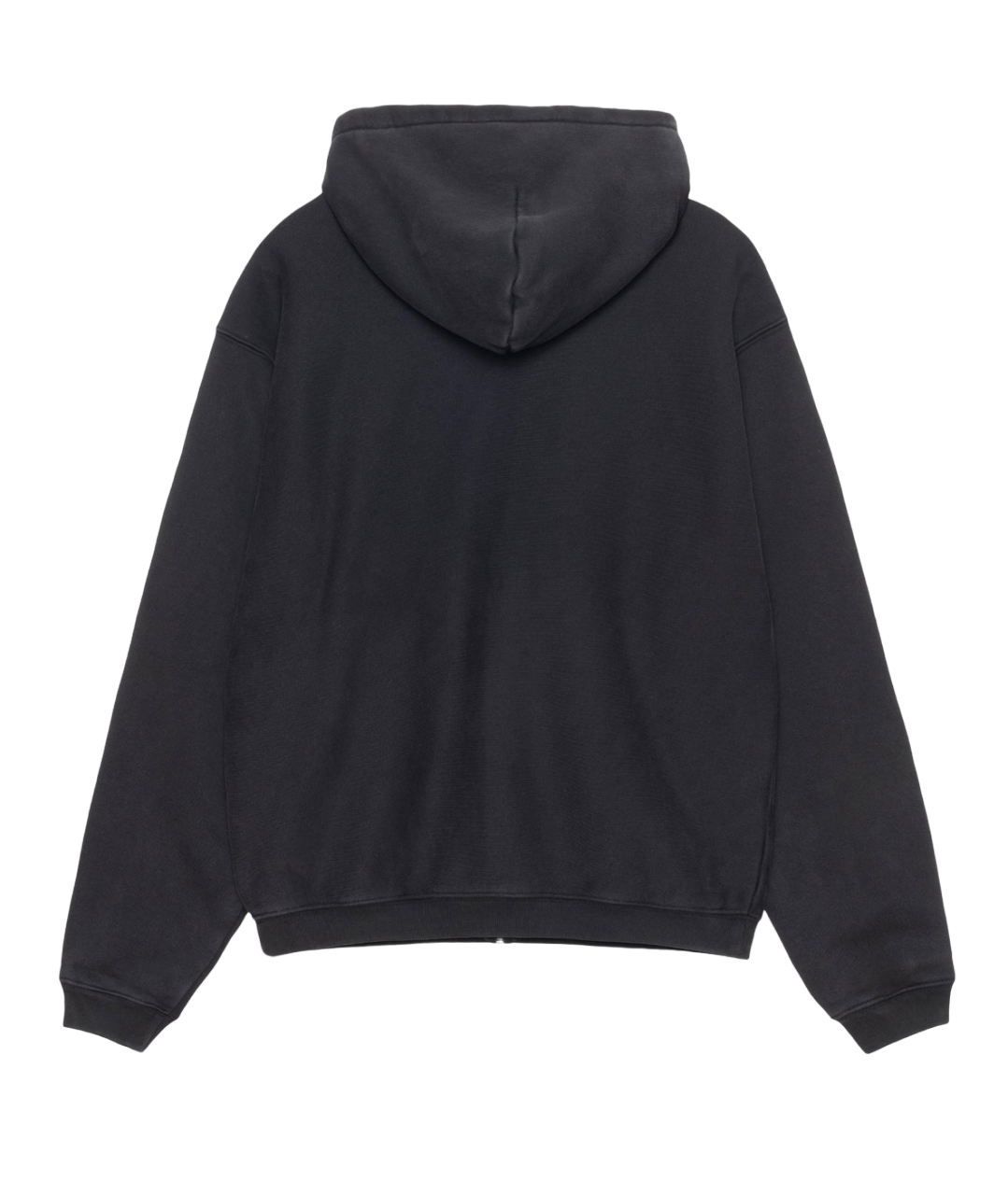 Stüssy Outline Zip Hoodie - Black